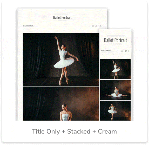 photography shoot type galleries